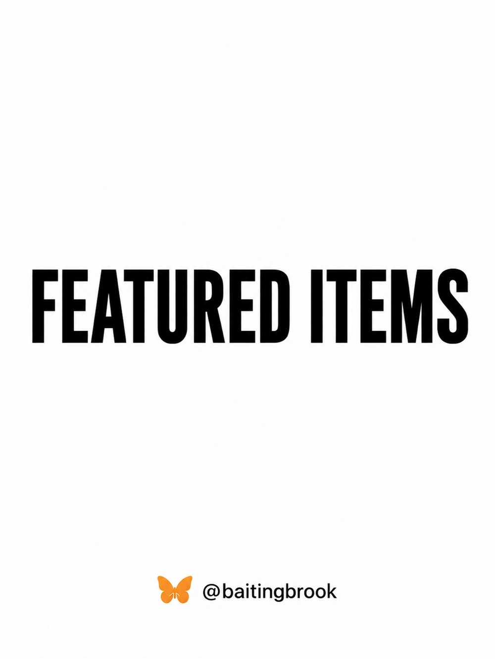 Take a look at these featured items from my closet!